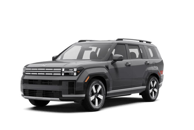 Hyundai Santa Fe Ecotronic Gray Matte - Front view Hyundai Santa Fe Ecotronic Gray Matte - Front view