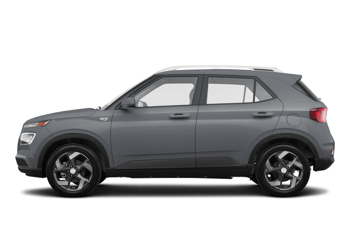 Hyundai Venue Ecotronic Gray Pearl/Black Roof - Side view Hyundai Venue Ecotronic Gray Pearl/Black Roof - Side view