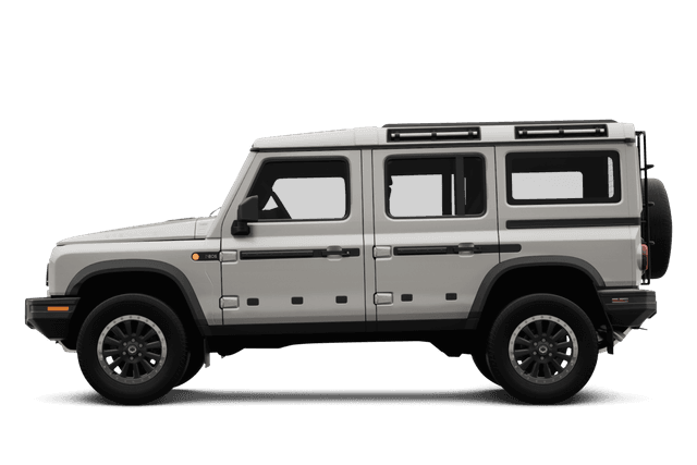 Ineos Grenadier Scottish White - Side view Ineos Grenadier Scottish White - Side view