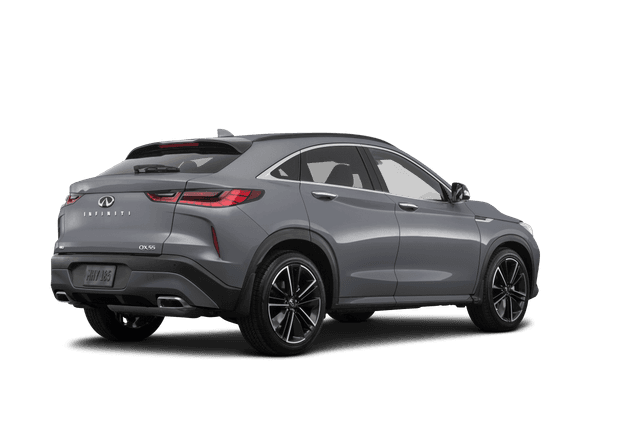 Infiniti QX55 Graphite Shadow - Back view Infiniti QX55 Graphite Shadow - Back view