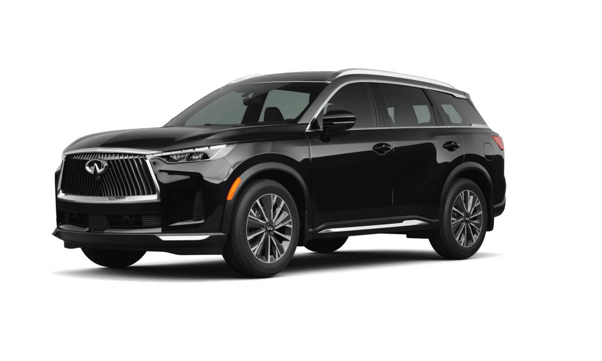 Infiniti QX60 Mineral Black - Front view Infiniti QX60 Mineral Black - Front view