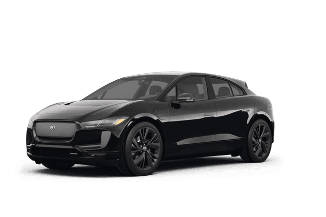 Jaguar I-PACE Santorini Black Metallic - Front view Jaguar I-PACE Santorini Black Metallic - Front view