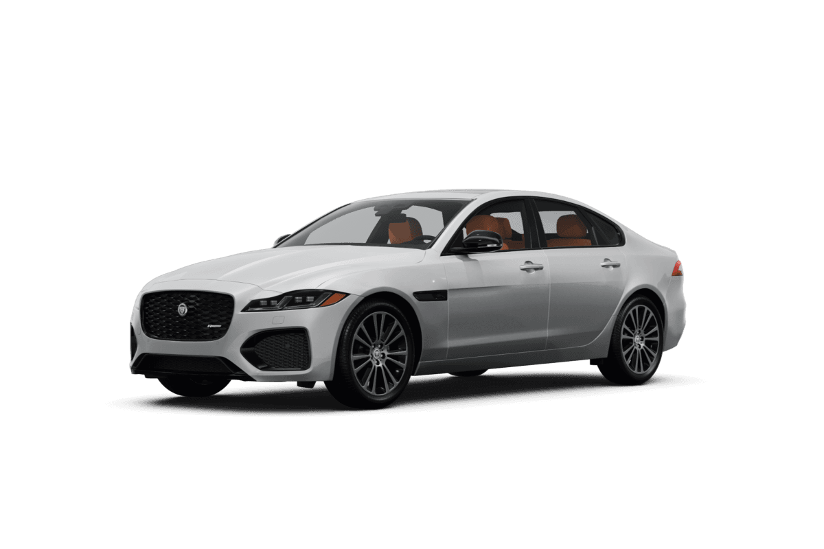 Jaguar XF Fuji White - Front view Jaguar XF Fuji White - Front view