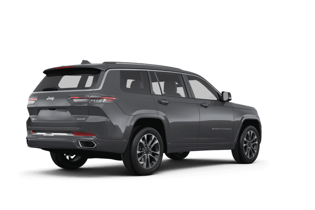 Jeep Grand Cherokee L Baltic Gray Metallic Clear Coat - Back view Jeep Grand Cherokee L Baltic Gray Metallic Clear Coat - Back view