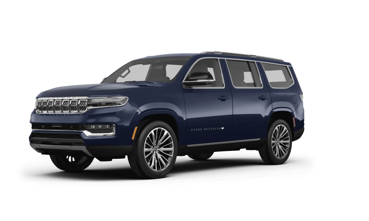 Jeep Grand Wagoneer Midnight Sky - Front view Jeep Grand Wagoneer Midnight Sky - Front view