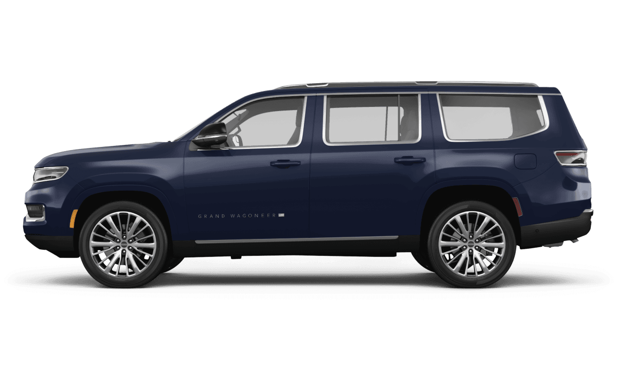 Jeep Grand Wagoneer Midnight Sky - Side view Jeep Grand Wagoneer Midnight Sky - Side view