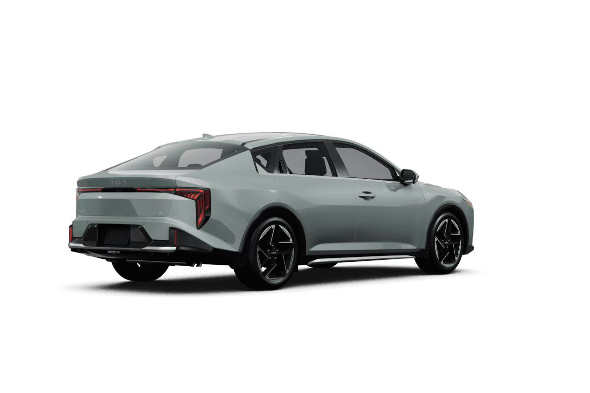 Kia K4 Morning Haze - Back view Kia K4 Morning Haze - Back view