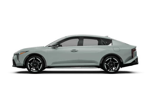 Kia K4 Morning Haze - Side view Kia K4 Morning Haze - Side view