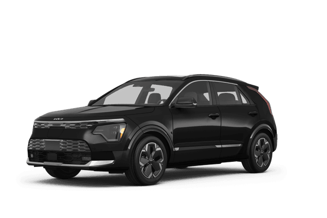 Kia Niro EV Aurora Black Pearl - Front view Kia Niro EV Aurora Black Pearl - Front view