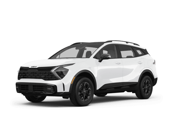 Kia Sportage Snow White Pearl - Front view Kia Sportage Snow White Pearl - Front view