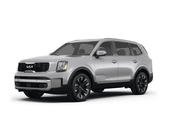 Kia Telluride Wolf Gray - Front view Kia Telluride Wolf Gray - Front view