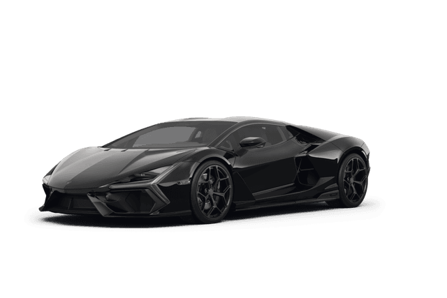 Lamborghini Revuelto Nero Helene Metallic - Front view Lamborghini Revuelto Nero Helene Metallic - Front view