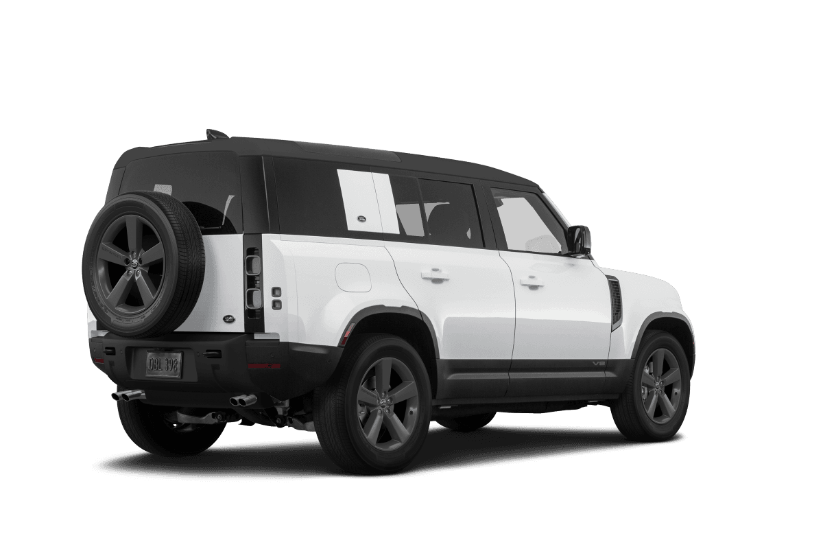 Land Rover Defender Fuji White - Back view Land Rover Defender Fuji White - Back view