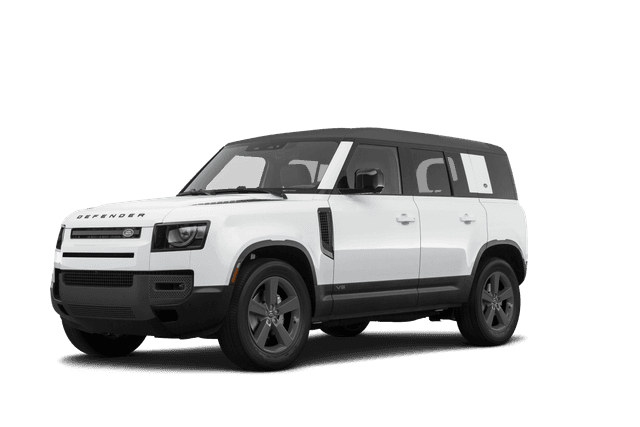 Land Rover Defender Fuji White - Front view Land Rover Defender Fuji White - Front view