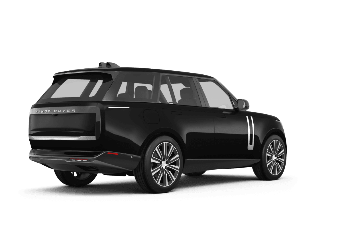 Land Rover Range Rover Santorini Black Metallic - Back view Land Rover Range Rover Santorini Black Metallic - Back view