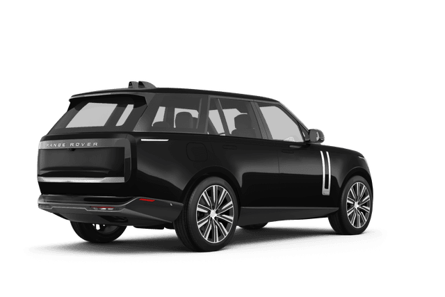 Land Rover Range Rover Santorini Black Metallic - Back view Land Rover Range Rover Santorini Black Metallic - Back view