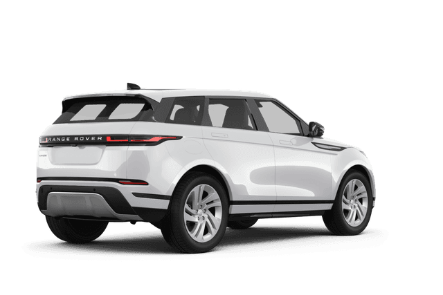 Land Rover Range Rover Evoque Fuji White - Back view Land Rover Range Rover Evoque Fuji White - Back view