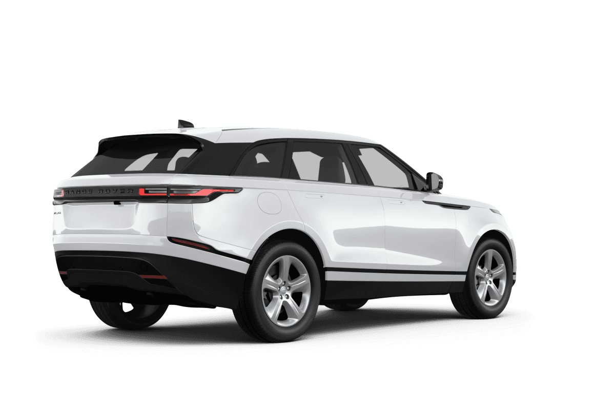 Land Rover Range Rover Velar Fuji White - Back view Land Rover Range Rover Velar Fuji White - Back view