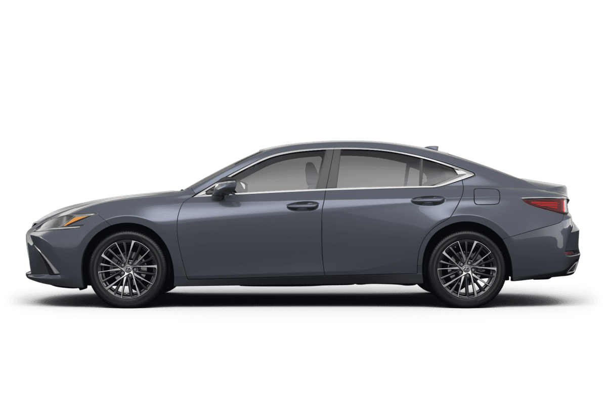 Lexus ES 250 Cloudburst Gray - Side view Lexus ES 250 Cloudburst Gray - Side view