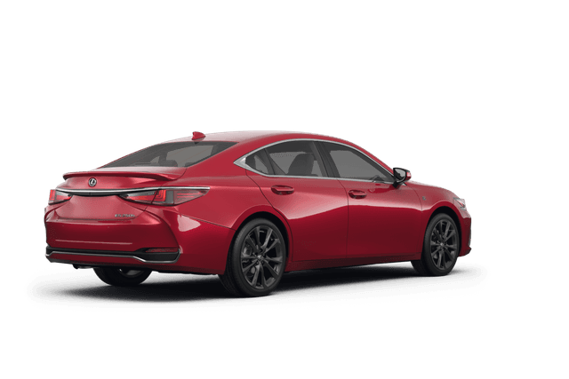 Lexus ES 300h Matador Red Mica - Back view Lexus ES 300h Matador Red Mica - Back view