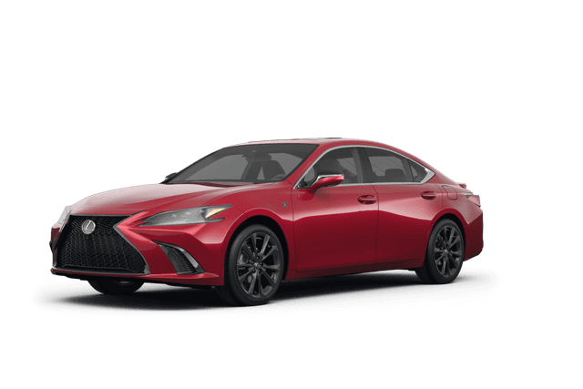 Lexus ES 300h Matador Red Mica - Front view Lexus ES 300h Matador Red Mica - Front view