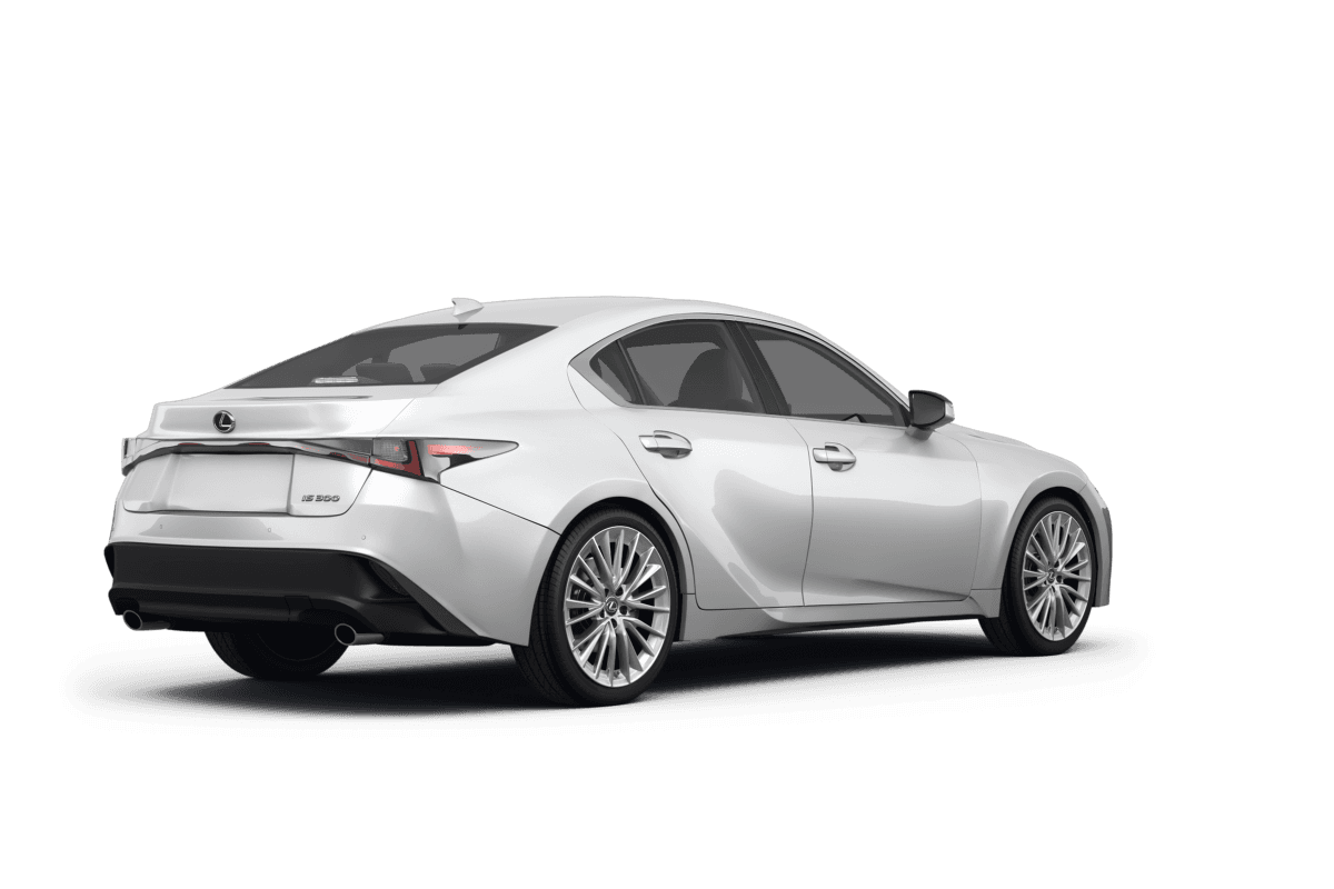 Lexus IS 300 Ultra White - Back view Lexus IS 300 Ultra White - Back view