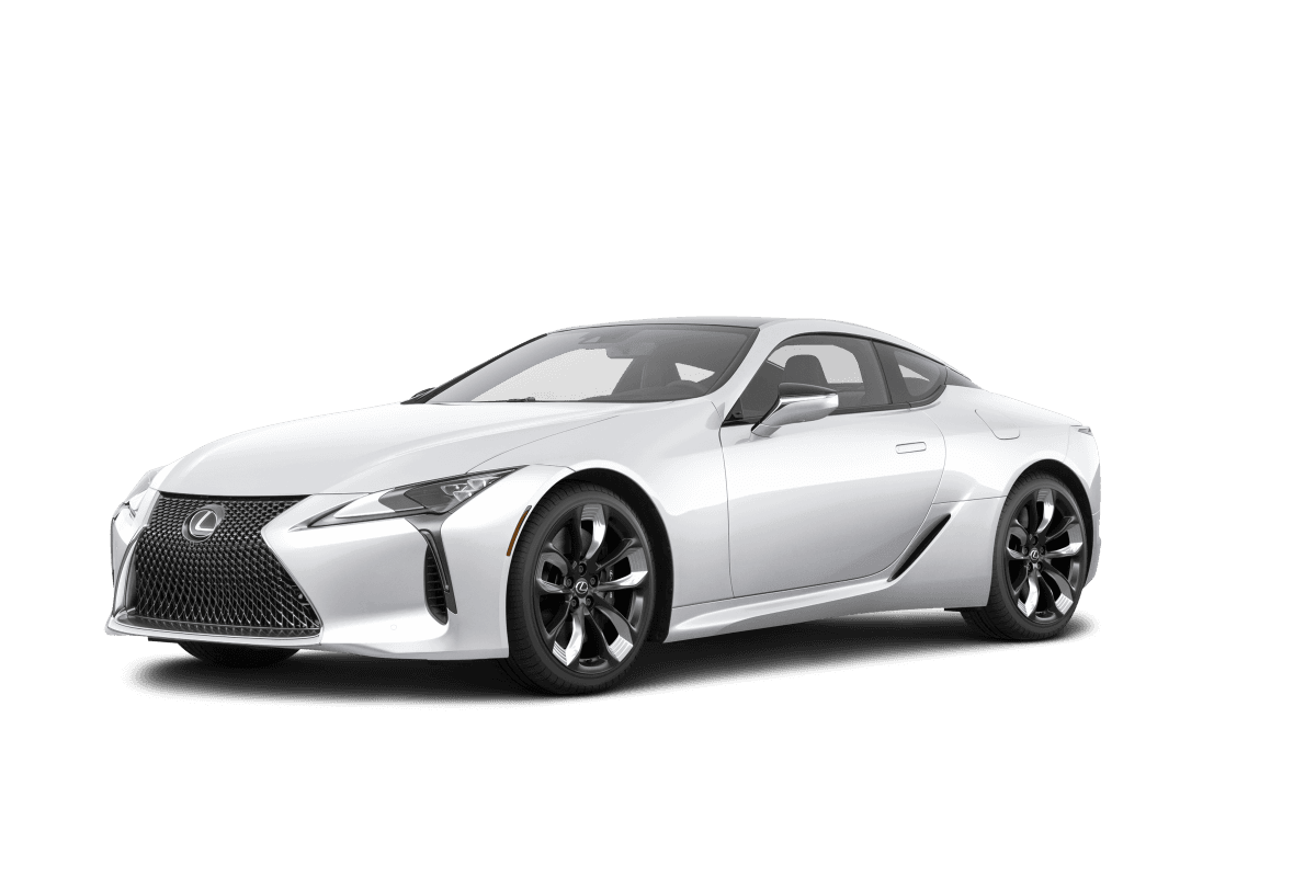 Lexus LC 500 Ultra White - Front view Lexus LC 500 Ultra White - Front view