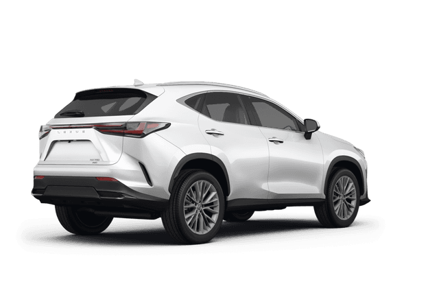 Lexus NX 350 Ultra White - Back view Lexus NX 350 Ultra White - Back view