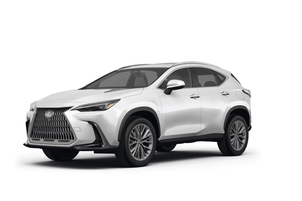 Lexus NX 350 Ultra White - Front view Lexus NX 350 Ultra White - Front view