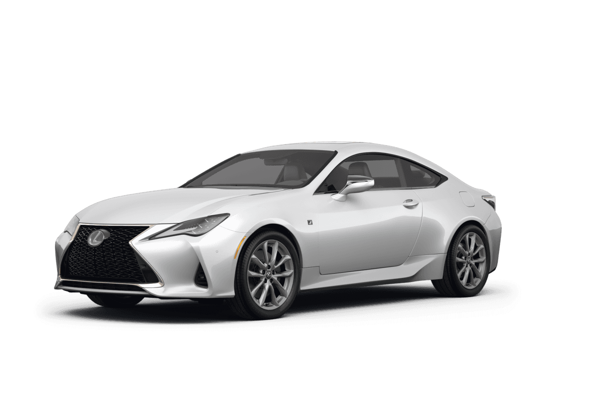 Lexus RC 350 Ultra White - Front view Lexus RC 350 Ultra White - Front view