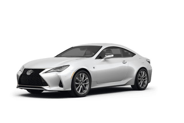 Lexus RC 300 Ultra White - Front view Lexus RC 300 Ultra White - Front view
