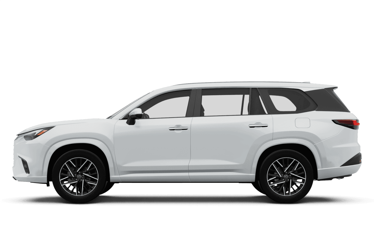 Lexus TX 350 Wind Chill Pearl - Side view Lexus TX 350 Wind Chill Pearl - Side view