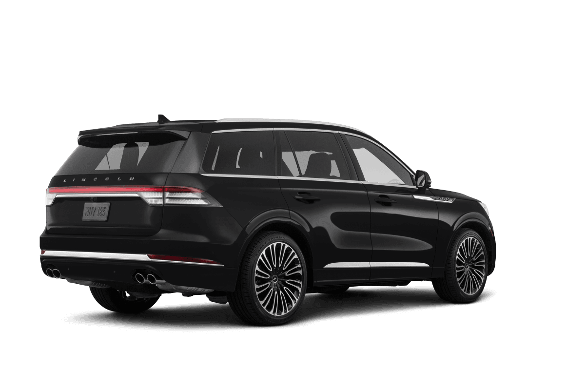 Lincoln Aviator Infinite Black - Back view Lincoln Aviator Infinite Black - Back view