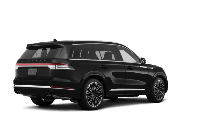 Lincoln Aviator Infinite Black - Back view Lincoln Aviator Infinite Black - Back view