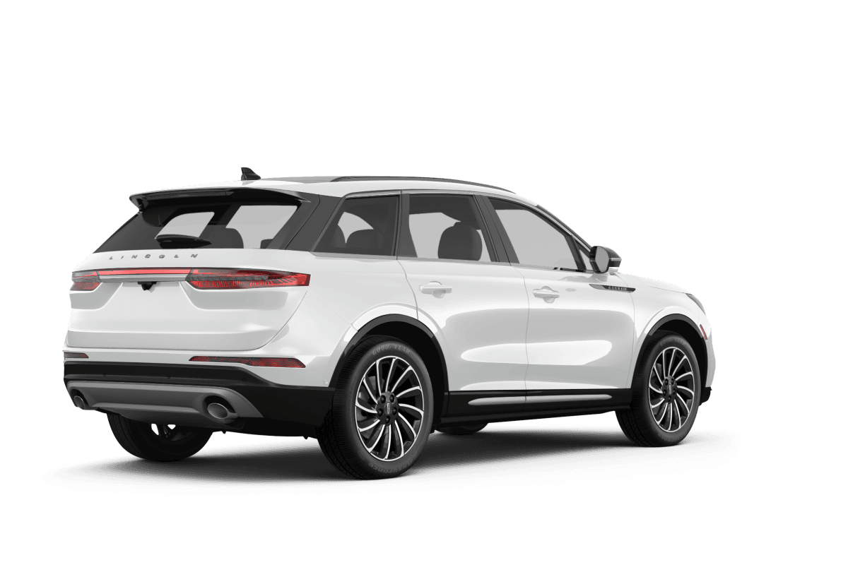 Lincoln Corsair Pristine White - Back view Lincoln Corsair Pristine White - Back view