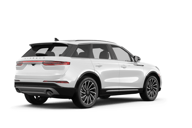 Lincoln Corsair Pristine White - Back view Lincoln Corsair Pristine White - Back view