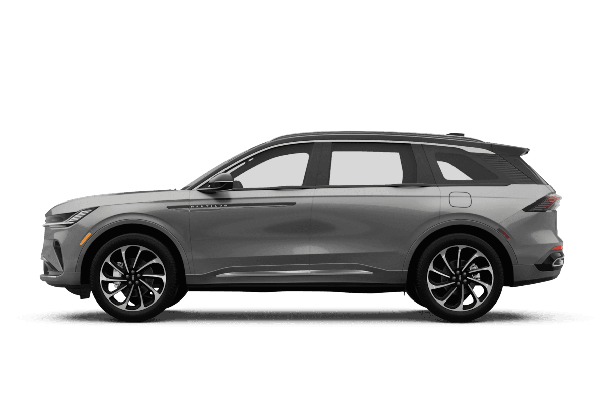 Lincoln Nautilus Chroma Caviar Dark Gray - Side view Lincoln Nautilus Chroma Caviar Dark Gray - Side view