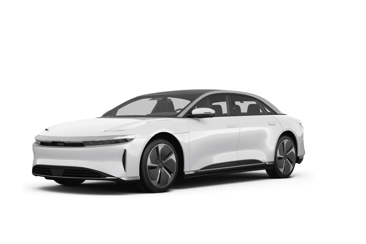 Lucid Air Stellar White - Front view Lucid Air Stellar White - Front view
