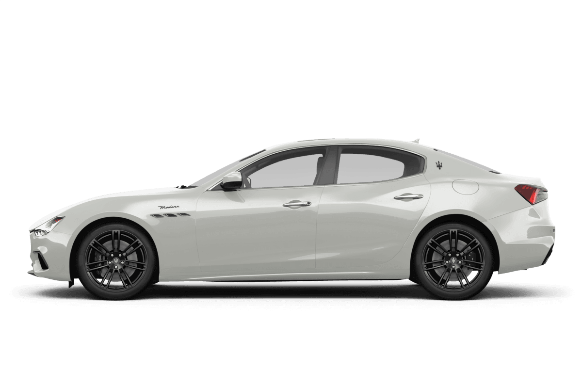 Maserati Ghibli Bianco - Side view Maserati Ghibli Bianco - Side view