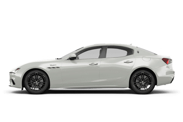 Maserati Ghibli Bianco - Side view Maserati Ghibli Bianco - Side view