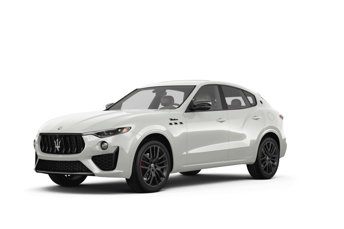 Maserati Levante Bianco - Front view Maserati Levante Bianco - Front view
