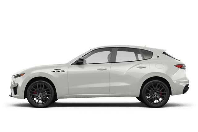 Maserati Levante Bianco - Side view Maserati Levante Bianco - Side view