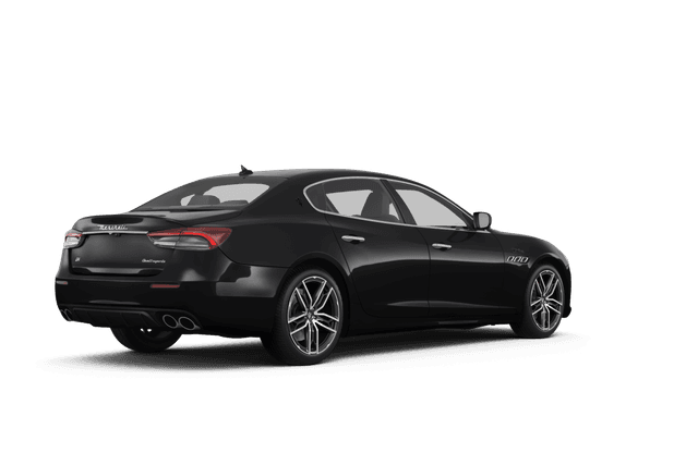 Maserati Quattroporte Nero Assoluto Metallic - Back view Maserati Quattroporte Nero Assoluto Metallic - Back view