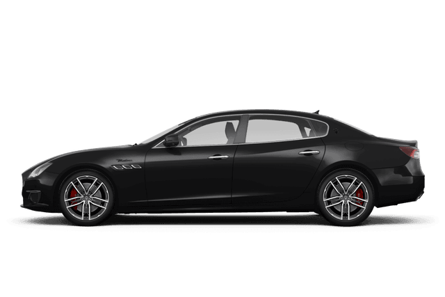 Maserati Quattroporte Nero Assoluto Metallic - Side view Maserati Quattroporte Nero Assoluto Metallic - Side view