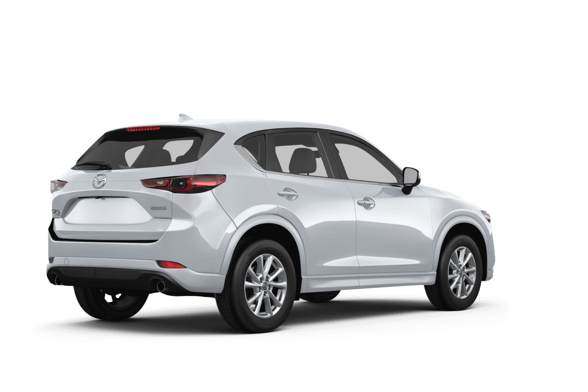 Mazda CX-5 Rhodium White Premium - Back view Mazda CX-5 Rhodium White Premium - Back view