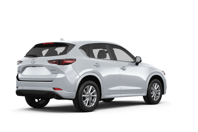 Mazda CX-5 Rhodium White Premium - Back view Mazda CX-5 Rhodium White Premium - Back view