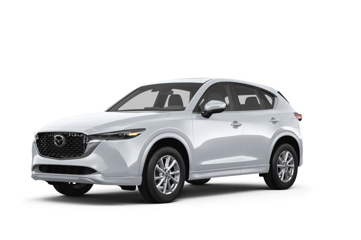 Mazda CX-5 Rhodium White Premium - Front view Mazda CX-5 Rhodium White Premium - Front view