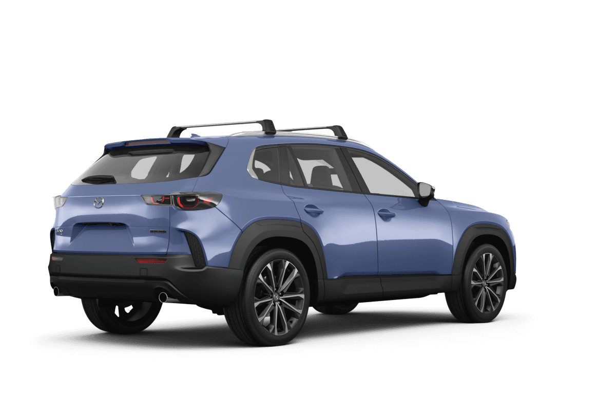 Mazda CX-50 Ingot Blue Metallic - Back view Mazda CX-50 Ingot Blue Metallic - Back view