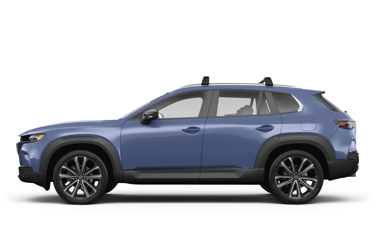 Mazda CX-50 Ingot Blue Metallic - Side view Mazda CX-50 Ingot Blue Metallic - Side view