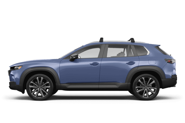 Mazda CX-50 Ingot Blue Metallic - Side view Mazda CX-50 Ingot Blue Metallic - Side view